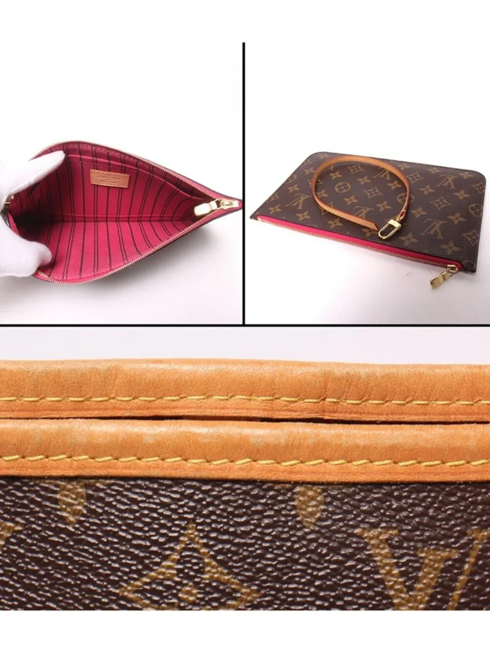 Louis Vuitton Tote Shoulder Bag Neverfull MM Monogram
